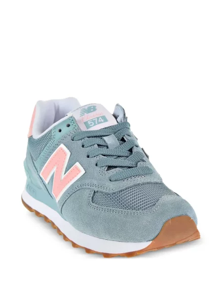 Semišové tenisky New Balance 574 šedé