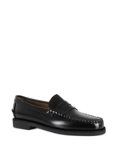Pantofi loafer Sebago din piele clasici negru