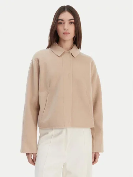 BOSS Prehodna jakna Cafeta bež