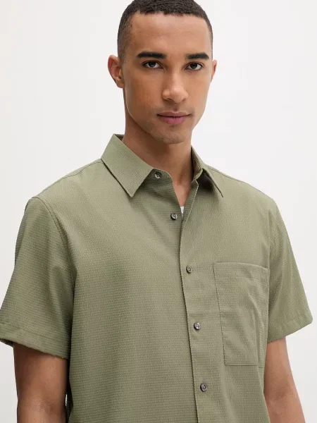 Calvin Klein férfi ing zöld