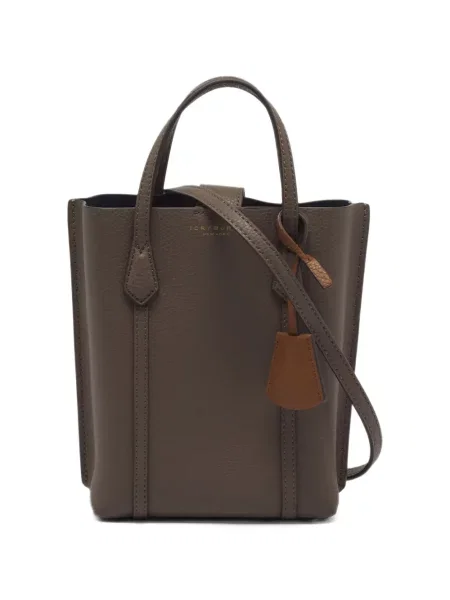 Geantă shopper Tory Burch maro