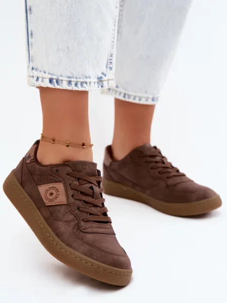 Sneakerși Big Star Shoes maro