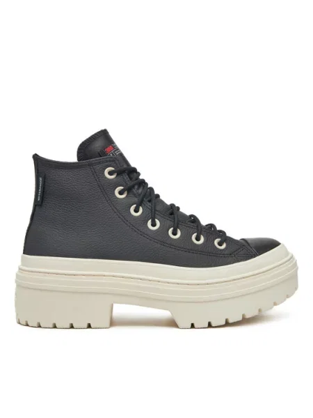 Nepromokavé tenisky Converse Chuck Taylor All Star na platformě černé