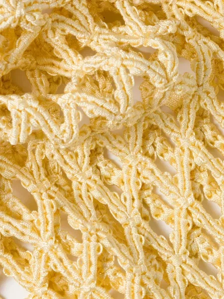 Rochie Simkhai cu franjuri galben