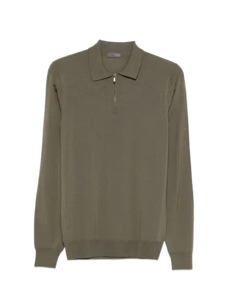 Пуловер Drumohr зелено