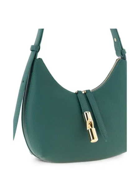 Geantă Furla din piele verde