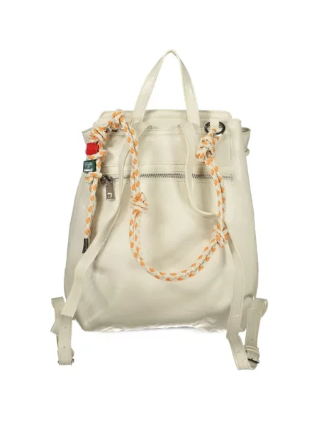 Rucsac Desigual cu autograf alb