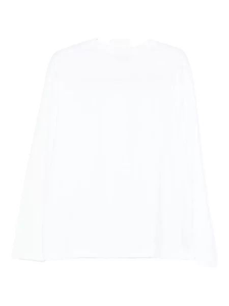 Lung tricou Lardini alb