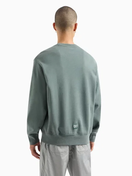 Свитшот Armani Exchange зеленый