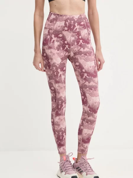 Columbia legginsy sportowe Boundless Trek gładkie różowy