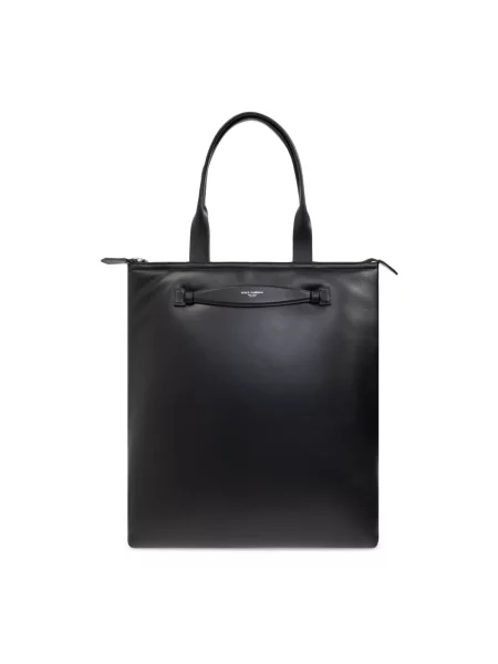 Torba Dolce And Gabbana skórzana czarna