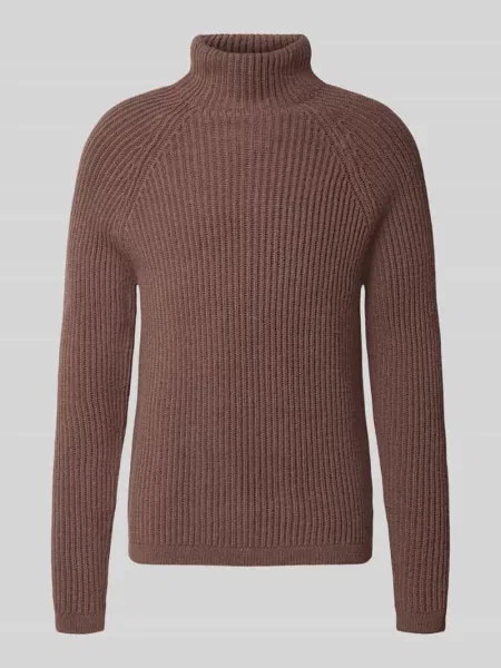 Sweter z dzianiny o kroju regular fit z elastycznymi zakończeniami Drykorn