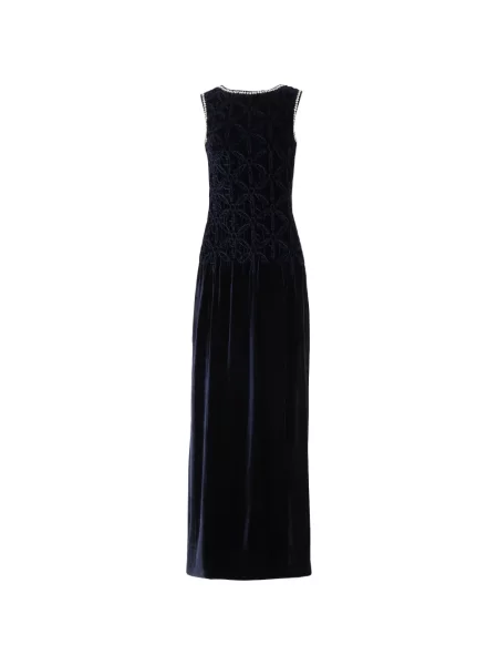Rochie maxi Costarellos de costum albastru
