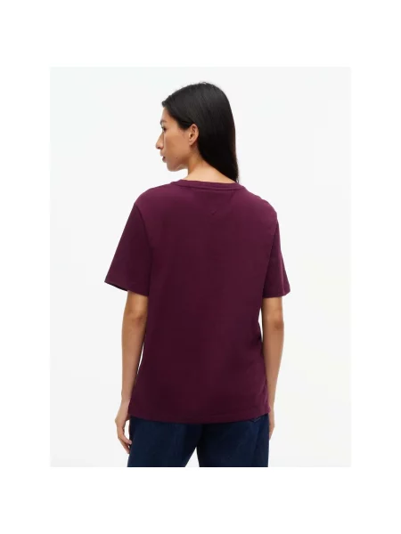 Tricou Tommy Jeans roșu