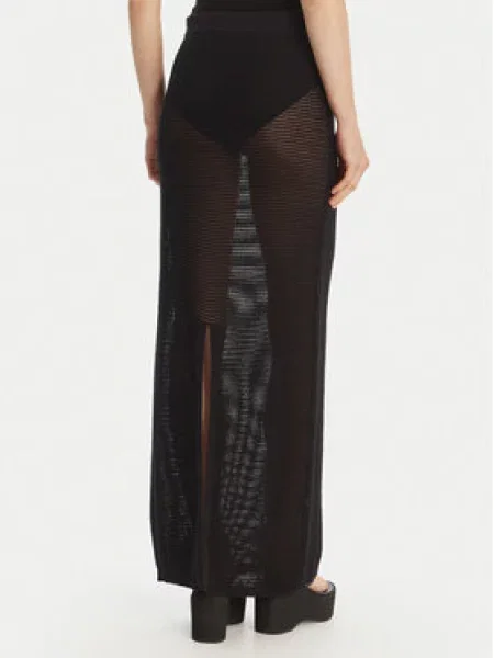Seafolly Maxi krilo Beach Edit črna