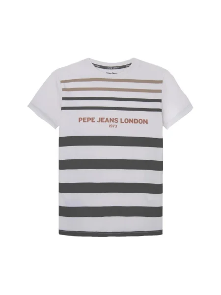 Tricou copii Pepe Jeans alb