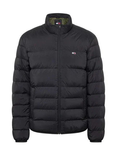 Tommy Jeans Geacă din puf negru