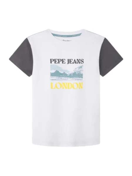 Gyerek póló Pepe Jeans fehér