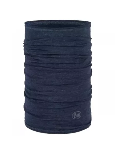 Többfunkciós kendő BUFF Lightweight Merino Wool éjkék. Méret: OS kék