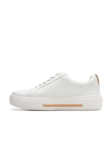 Pantofi Clarks alb