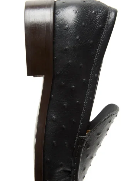 Кожени лоуфъри Acne Studios черно
