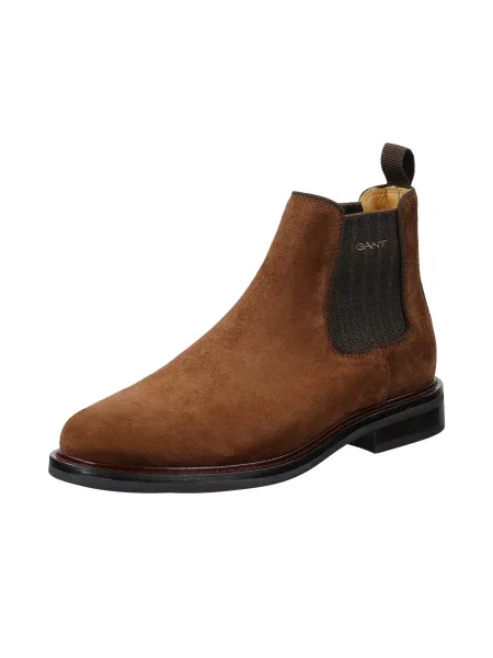 GANT Chelsea boty St Fairkon' hnědá