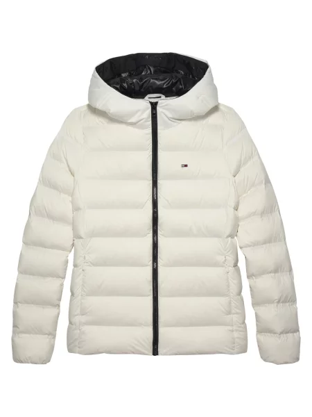 Tommy Jeans kurtka puchowa zimowa biały