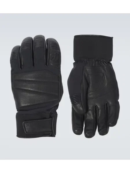 Usnjene rokavice Toni Sailer črna