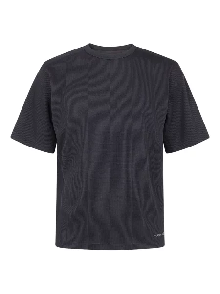 Tricou Snow Peak cu broderie negru