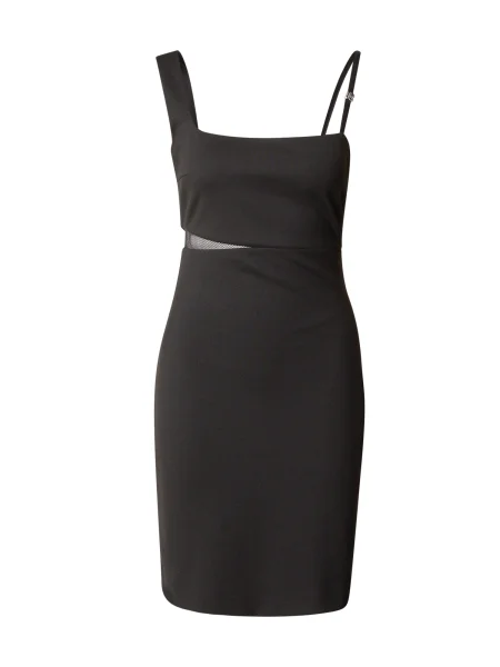 Vsakodnevna obleka HUGO črna