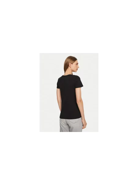 Guess Marškinėliai Slim Fit juoda