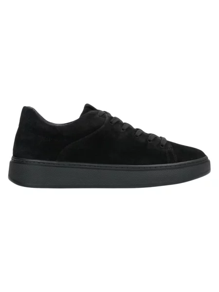 Sneakersy Estro skórzane czarne