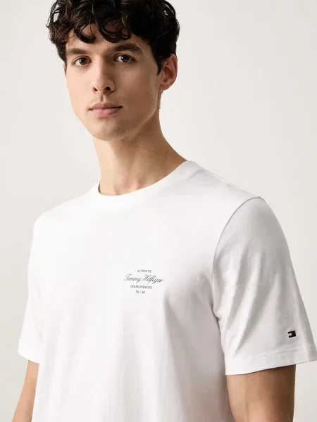 Tommy Hilfiger тениска мъжка от бяло