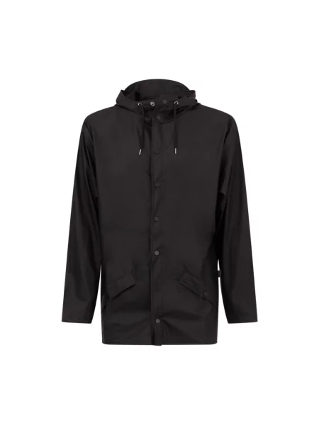 Rains Jacket Black Unisex Kurtki Rains Size: L czarny
