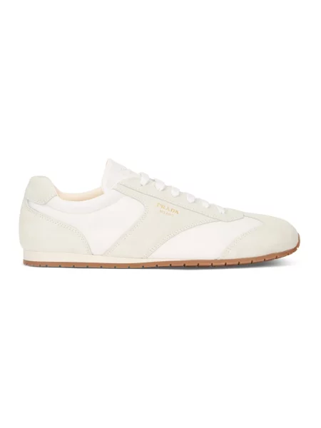 Sneakersy Prada skórzane białe