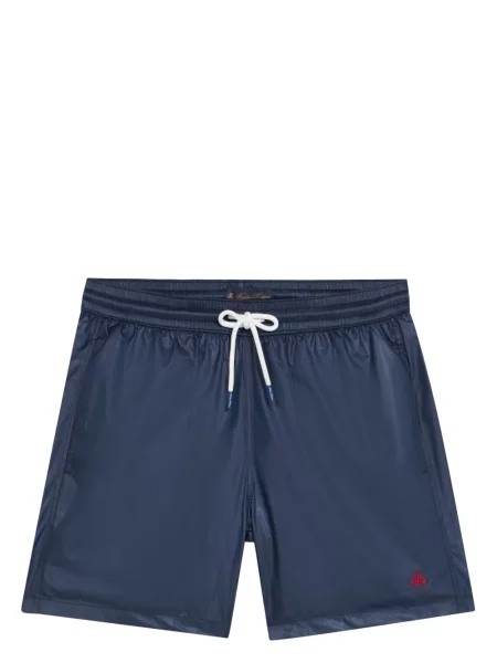 Slip de baie Brooks Brothers cu broderie albastru