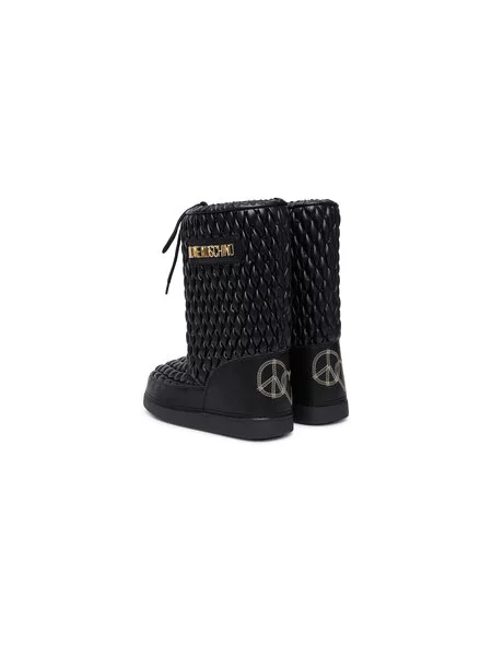 Snehule LOVE MOSCHINO čierna