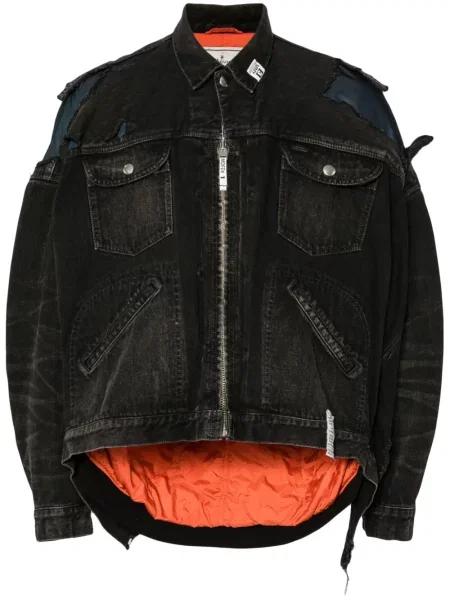 Geacă de blugi Maison Mihara Yasuhiro negru