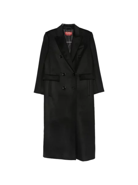 Palton Max Mara de lână negru