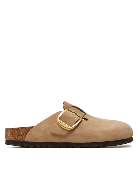 Nubuk csatos sneaker Birkenstock bézs