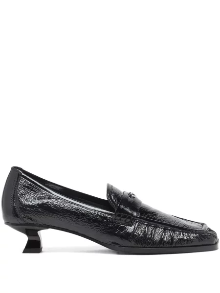 Lodičky Diesel z jantaru černé