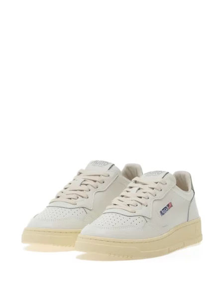 Sneakerși Autry din piele alb