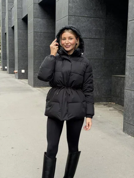Пуховик Uventum черный
