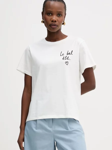Weekend MaxMara Tricou WKDBORA | Relaxed fit alb