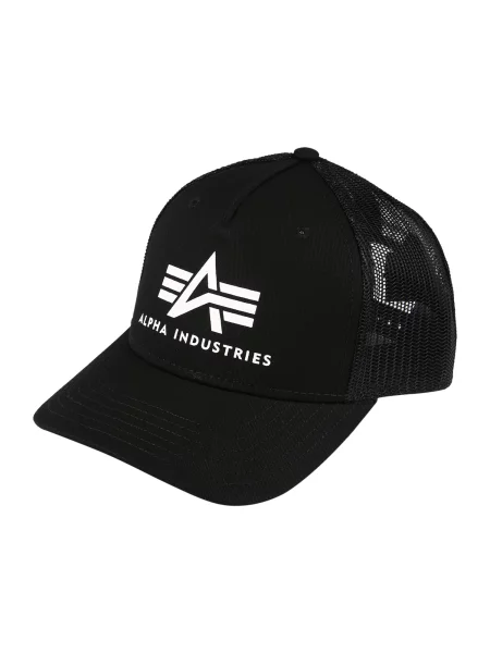 ALPHA INDUSTRIES Șapcă Basic' negru