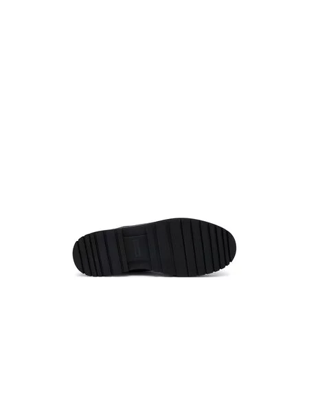 Calvin Klein Sniego batai Vulc Flatform Snowboot Nyl Aop juoda