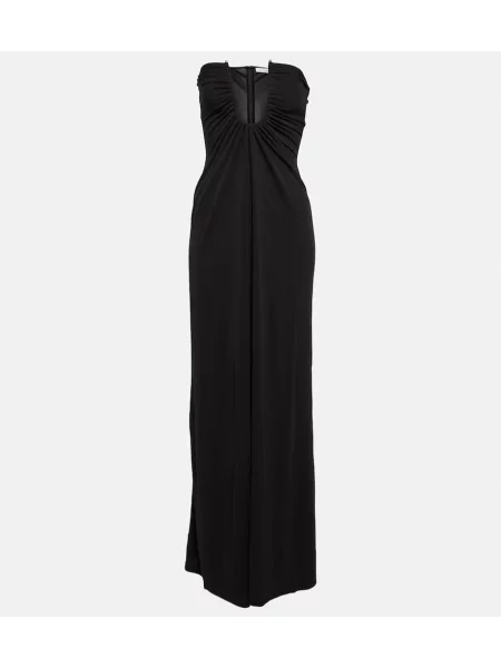 Rochie maxi Christopher Esber de costum negru