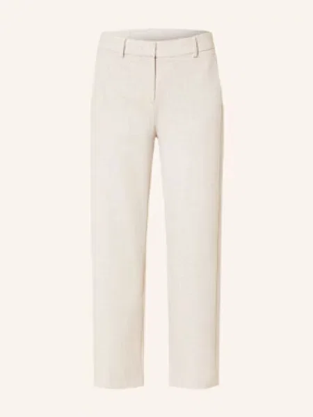 Opus Pants Culotte Kalhoty Mette světle šedá