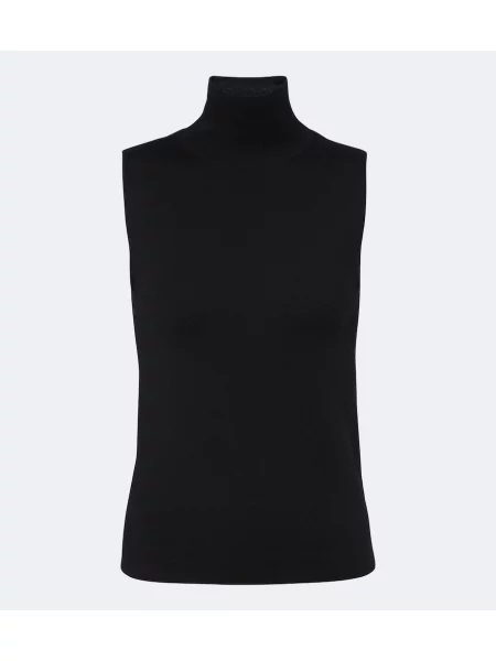 Top Extreme Cashmere din cașmir negru