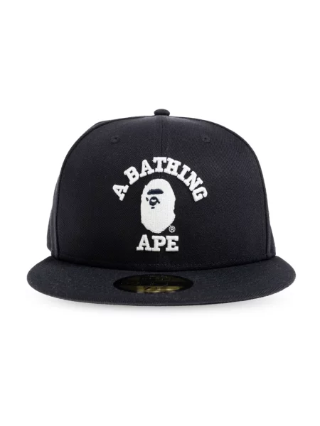 Czapka z daszkiem A Bathing Ape® z logo niebieska